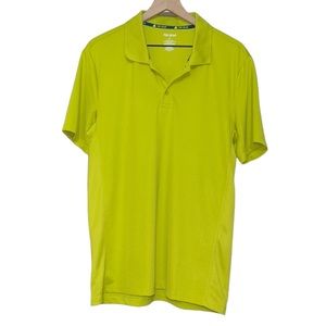🦋Tek Gear Lime Green Polo Top, Size Large
